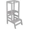 Polini Kids Learning Tower Stap Grijs -Knus En Klein polini kids learning tower stap grijs a399699