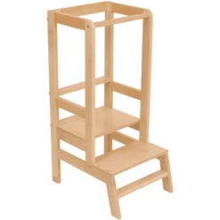 Polini Kids Learning Tower Stap Natuur -Knus En Klein polini kids learning tower stap natuur a399697 3