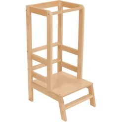 Polini Kids Learning Tower Stap Natuur -Knus En Klein polini kids learning tower stap natuur a399697 4