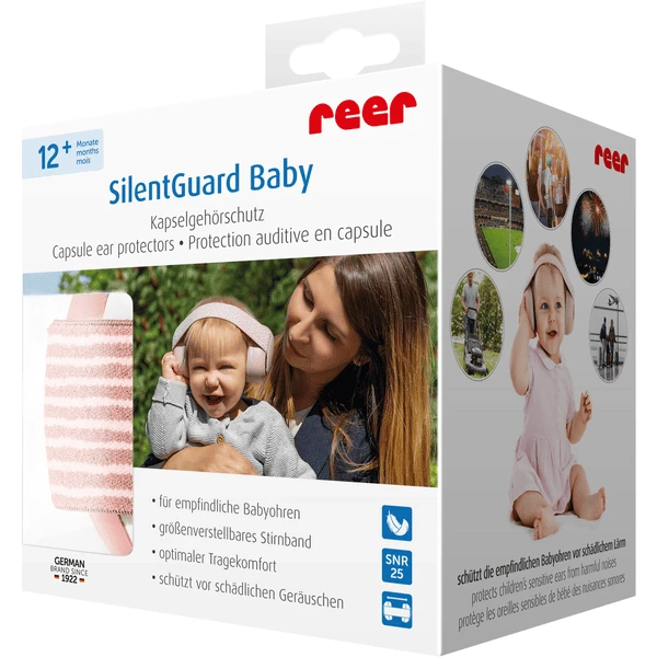 Reer Oorkappen Voor Baby's Silent Guard , Roze 6 Reer Oorkappen Voor Baby's Silent Guard , Roze - Afbeelding 4