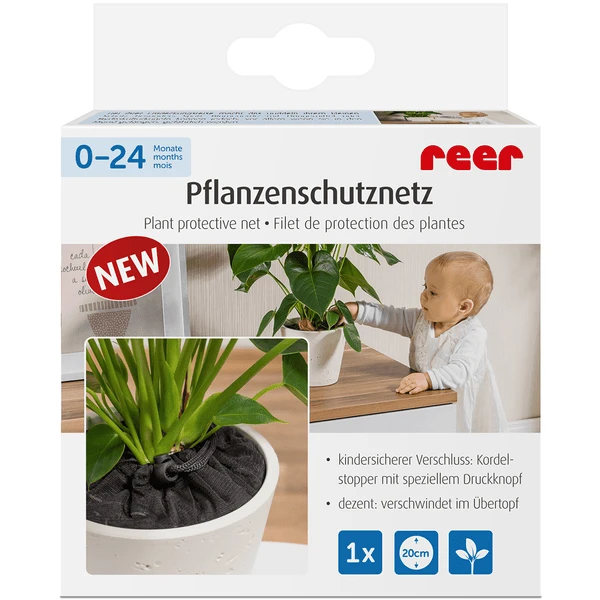 Reer Plantenbeschermingsnet Ø20cm Zwart 7 Reer Plantenbeschermingsnet Ø20cm Zwart - Afbeelding 5