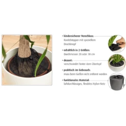 Reer Plantenbeschermingsnet Ø30cm Zwart -Knus En Klein reer plantenbeschermingsnet o30cm zwart a242205 4