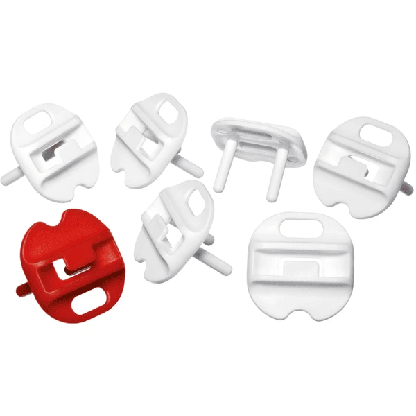 REER Stopcontact Afdekkap Wit 4 REER Stopcontact Afdekkap Wit - Afbeelding 2