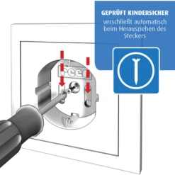 Reer Stopcontact Beschermer Schroefbaar, 20 Stuks Wit -Knus En Klein reer stopcontact beschermer schroefbaar 20 stuks wit a354218 2