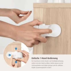 Reer Veiligheidssysteem Voor Kasten En Laden Aden Value Pack -Knus En Klein reer veiligheidssysteem voor kasten en laden aden value pack a354528 4