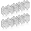 Reer Zelfklevende Stopcontact Beschermer, 10 Stuks Transparant -Knus En Klein reer zelfklevende stopcontact beschermer 10 stuks transparant a360818