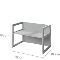 Roba Bank/tafel, Grijs 11 Roba Bank/tafel, Grijs -Knus En Klein roba bank tafel grijs a313256 4