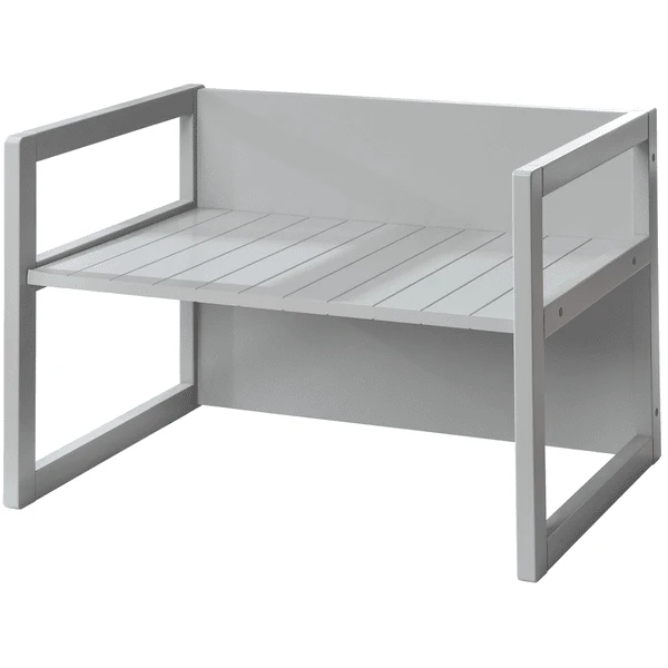 Roba Bank/tafel, Grijs 3 Roba Bank/tafel, Grijs