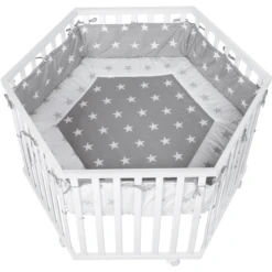 Roba Box Cosiplay 6-hoekig Wit Little-Stars 5 Roba Box Cosiplay 6-hoekig Wit Little-Stars -Knus En Klein roba box cosiplay 6 hoekig wit little stars a162418 1