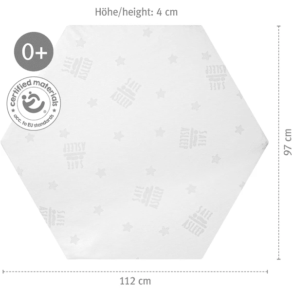 Roba Boxenmatras 6-hoekig Safe Asleep® 6 Roba Boxenmatras 6-hoekig Safe Asleep® - Afbeelding 4