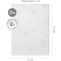 Roba Boxmatras Safe Asleep® 75 X 100 Cm -Knus En Klein roba boxmatras safe asleep 75 x 100 cm a292167 3