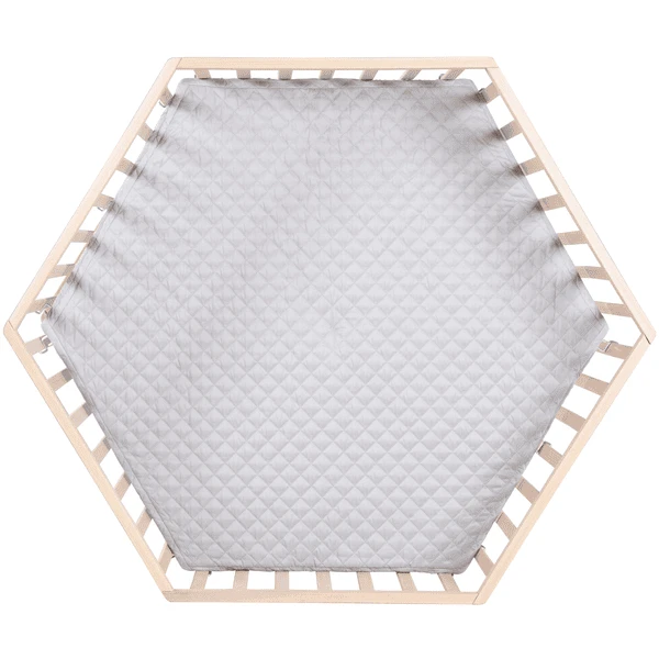 Roba Kinderbox 6-hoekig Style Zilvergrijs 4 Roba Kinderbox 6-hoekig Style Zilvergrijs - Afbeelding 2