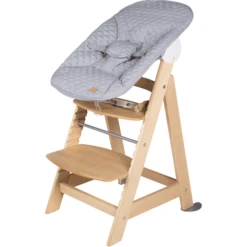 Roba Kinderstoel Born Up Naturel Set 2-in-1 Incl. Wipstoeltje Style Grijs -Knus En Klein roba kinderstoel born up naturel set 2 in 1 incl wipstoeltje style grijs a286783 2
