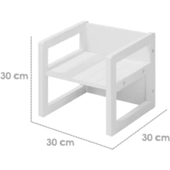 Roba Kinderzitgroep 3in1 Wit 11 Roba Kinderzitgroep 3in1 Wit -Knus En Klein roba kinderzitgroep 3in1 wit a382316 4
