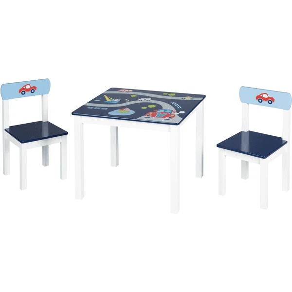 Roba Tafeltje Met Stoelen Autocoureur 4 Roba Tafeltje Met Stoelen Autocoureur - Afbeelding 2