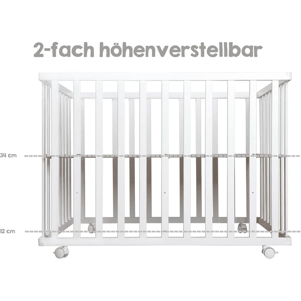 Roba Vouwbare Box 74 X 100 Cm Taupe 5 Roba Vouwbare Box 74 X 100 Cm Taupe - Afbeelding 3