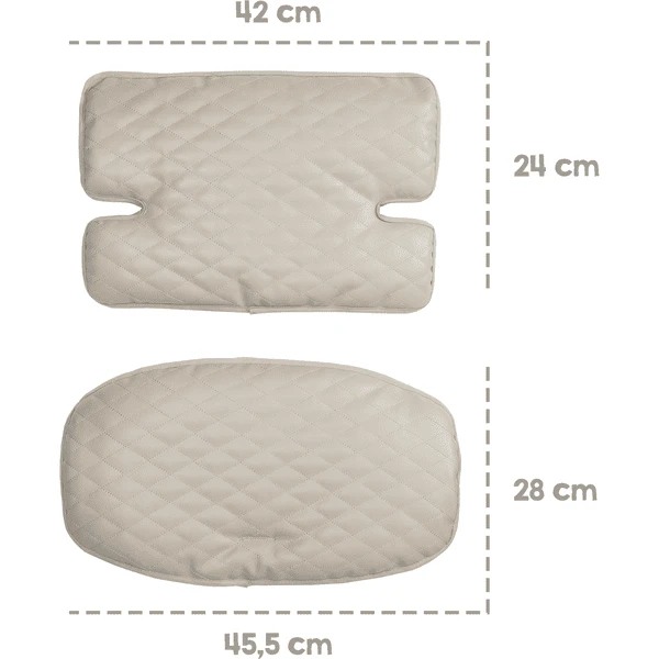 Roba Zitverkleiner 2-delig Sit Up Luxe Grijs Gewatteerd 7 Roba Zitverkleiner 2-delig Sit Up Luxe Grijs Gewatteerd - Afbeelding 5