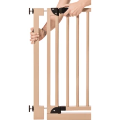 Safety 1st Uitbreiding Metal Essential Houten Poort -Knus En Klein safety 1st uitbreiding metal essential houten poort a364271 2