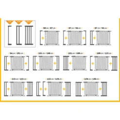 Safety 1st Verlengstuk Voor Deurhekje Quick Close Plus, Enkel -Knus En Klein safety 1st verlengstuk voor deurhekje quick close plus enkel a096588 2