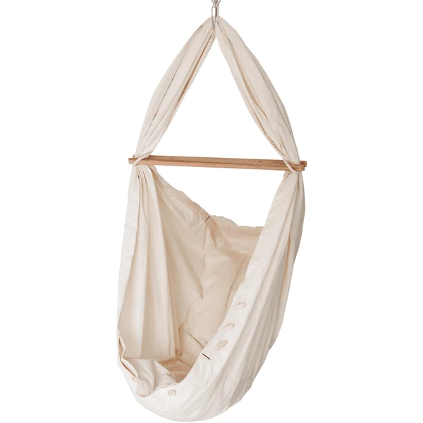 SCHMUSEWOLKE Baby Wiegje Van Veren Bio Met Matrasje Van Schapenwol En Driepootframe Beige 4 SCHMUSEWOLKE Baby Wiegje Van Veren Bio Met Matrasje Van Schapenwol En Driepootframe Beige - Afbeelding 2