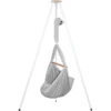 SCHMUSEWOLKE Babywieg Bio Grijs Met Tipi Wit -Knus En Klein schmusewolke babywieg bio grijs met tipi wit a394076