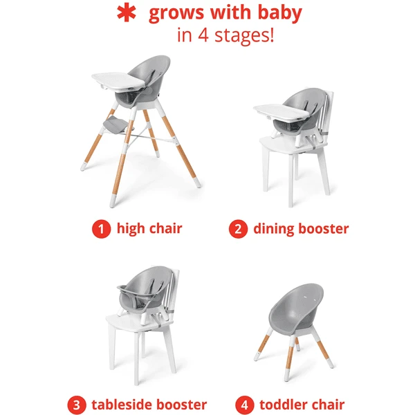 Skip Hop 4- In- 1 Kinderstoel 5 Skip Hop 4- In- 1 Kinderstoel - Afbeelding 3