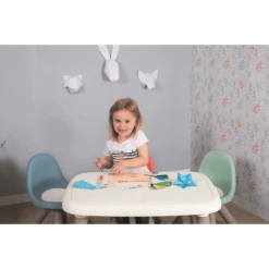 Smoby Kindertafel, Wit -Knus En Klein smoby kindertafel wit a316653 2