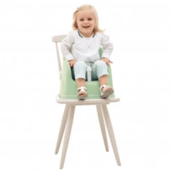 THERMOBABY® Thermobaby ® Youpla 2-in-1 Kinderstoel, Green Celadon -Knus En Klein thermobaby youpla 2 in 1 kinderstoel green celadon a416303 4