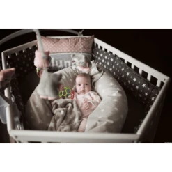 TiSsi® Boxbekleding Grijs Met Sterren -Knus En Klein tissi boxbekleding grijs met sterren a252125 2