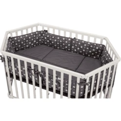 TiSsi® Boxbekleding Grijs Met Sterren