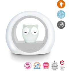 ZAZU LOU – Nachtlampje Grijs -Knus En Klein zazu lou nachtlampje grijs a143226 2