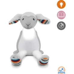 Zazu ™ Vin - Nachtlampje / Leeslampje Grijs