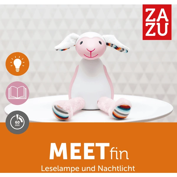 Zazu ™ Vin - Nachtlampje / Leeslampje Pink 6 Zazu ™ Vin - Nachtlampje / Leeslampje Pink - Afbeelding 4