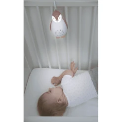 ZAZU ZOE -De Pinguïn Bluetooth Music Box Met Night Light Lichtroze -Knus En Klein zazu zoe de pinguin bluetooth music box met night light lichtroze a196338 2